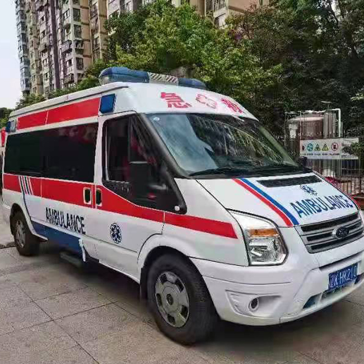 温州长途救护车护送病人返乡